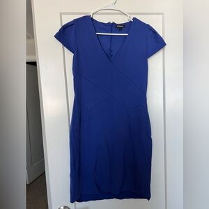 Express blue dress